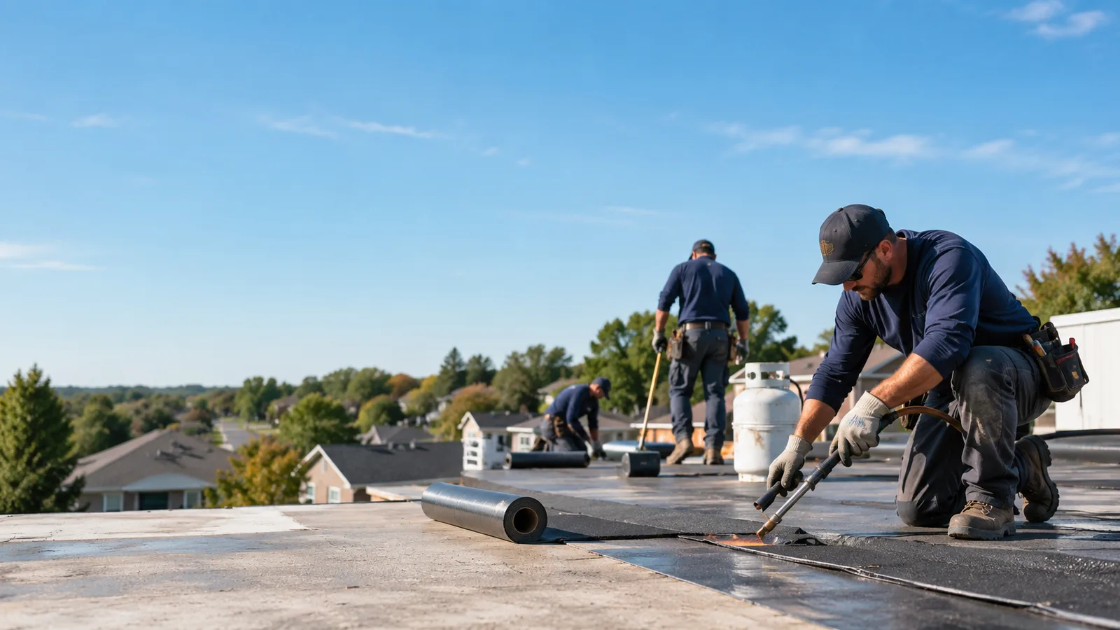 Flat Roof Leak Repair providers in Warfield, KY